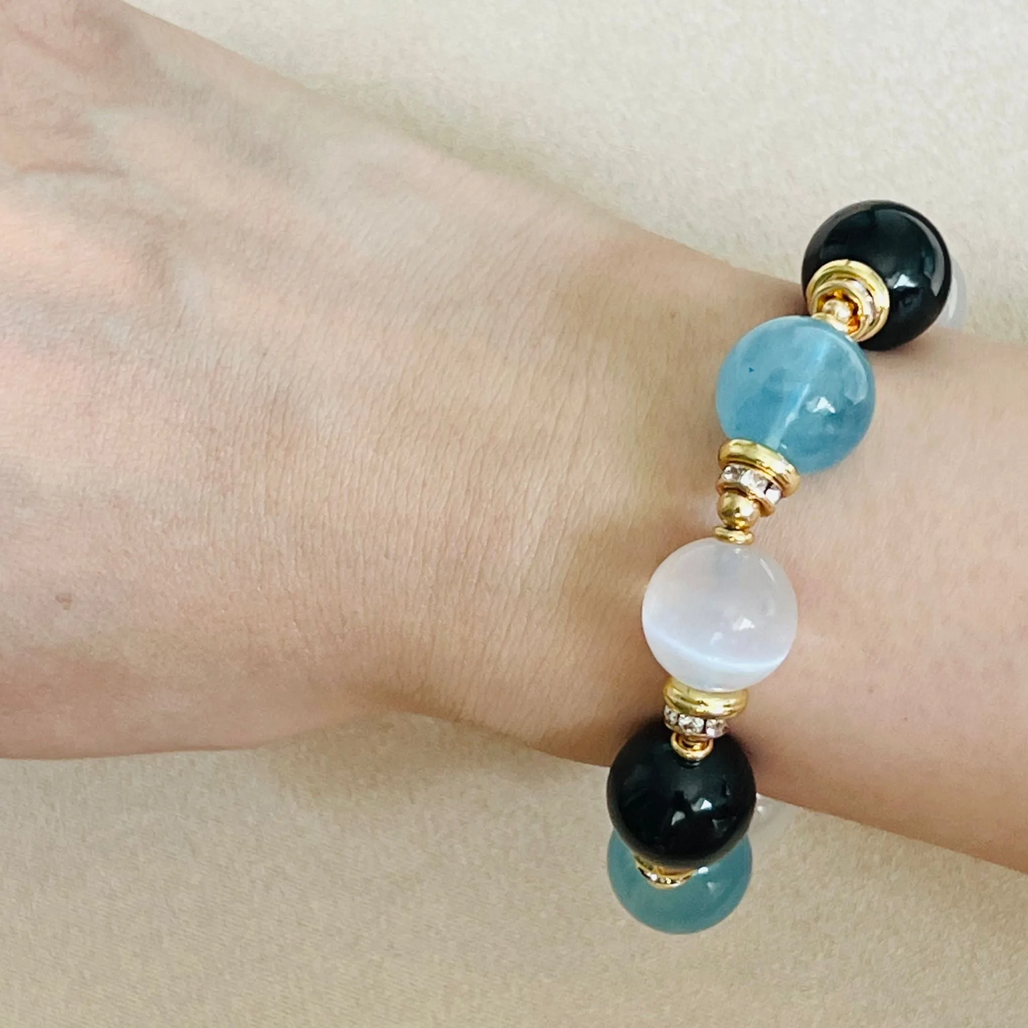 Aquamarine Clarity & Protection Bracelet