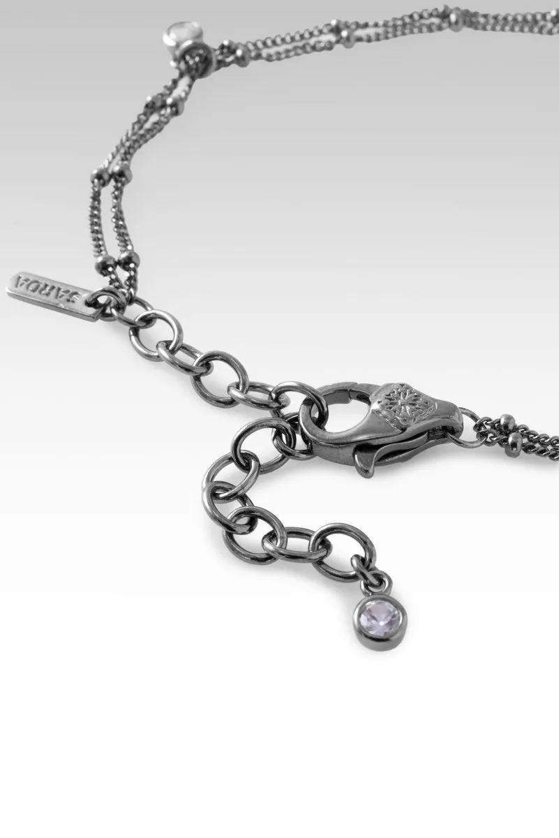 Layers of Perseverance Bracelet™ in White Zircon