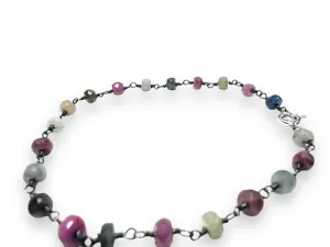 Sapphire Chain Bracelet